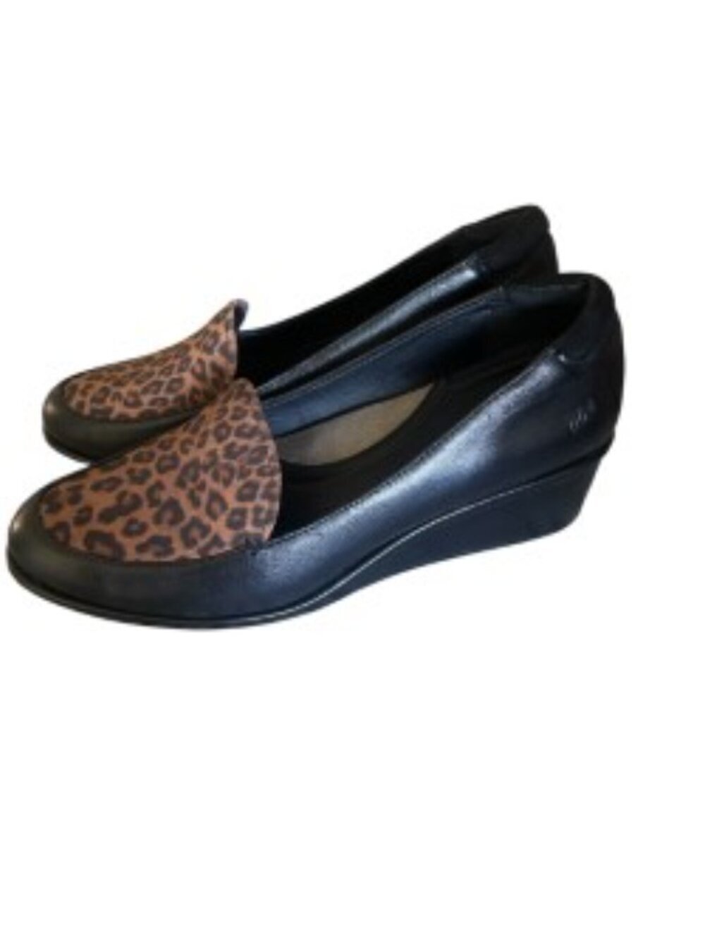 Nurture Morganni Cheetah Print Wedge Loafer 10